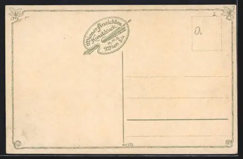 AK Wien, Rathaus mit Strassenbahn