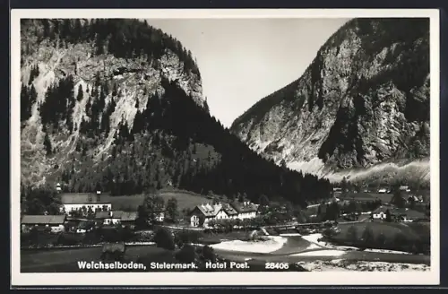 AK Weichselboden /Steiermark, Hotel Post