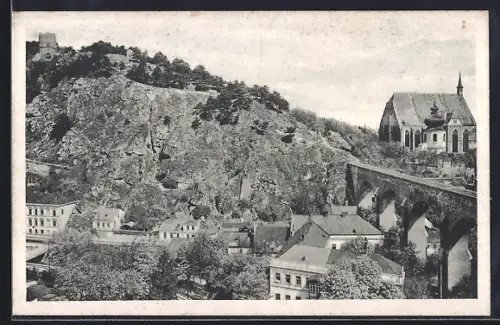 AK Mödling, Partie im Gebirge