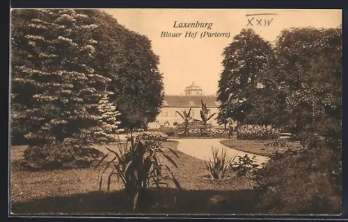 AK Laxenburg, Blauer Hof, Parterre