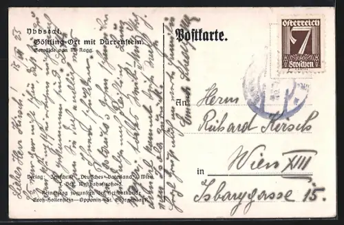 AK Göstling im Ybbstal, Panorama mit Kirche