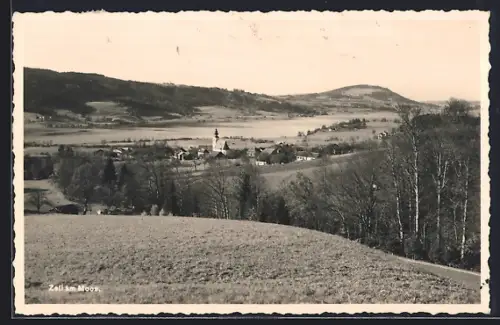 AK Zell am Moos, Gesamtansicht mit Umgebung