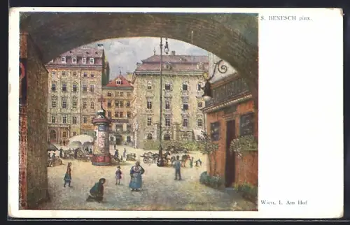 Künstler-AK Wien, Am Hof