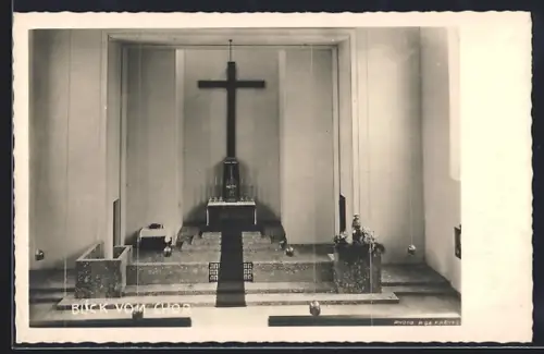 AK Wien, Dornbach, Pfarrkirche, Innenansicht