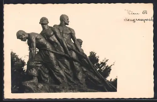 AK Wien, Kongresspark, Figurengruppe