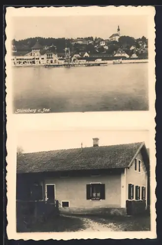 AK Starnberg a. See, Teilansicht, Wohnhaus