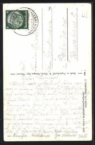 AK Enniger /Bez. Münster, Strassenpartien