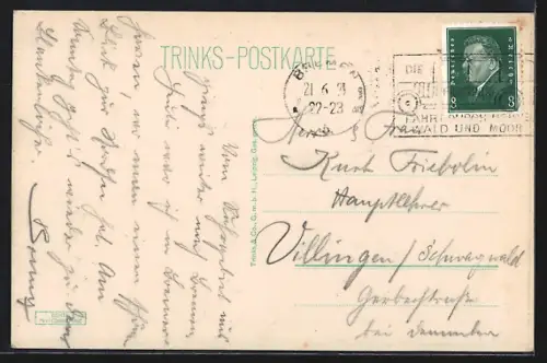 AK Bremerhaven, Lloyd Columbus auf Reede