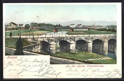 AK Rastatt, An der oberen Stauschleuse