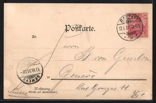 AK Rastatt, An der oberen Stauschleuse