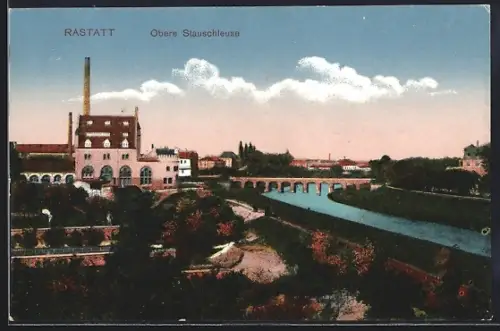 AK Rastatt, Obere Stauschleuse