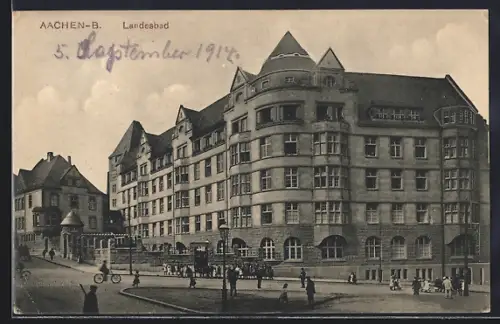 AK Aachen-B., Partie am Landesbad