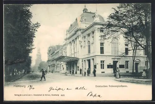 AK Hamburg-St.Georg, Deutsches Schauspielhaus