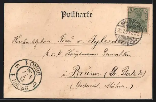 AK Ahlbeck / Ostseebad, Strandpartie mit Segelbooten