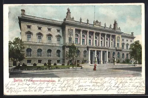 AK Berlin, Partie am Abgeordnetenhaus, Prinz-Albrecht-Strasse