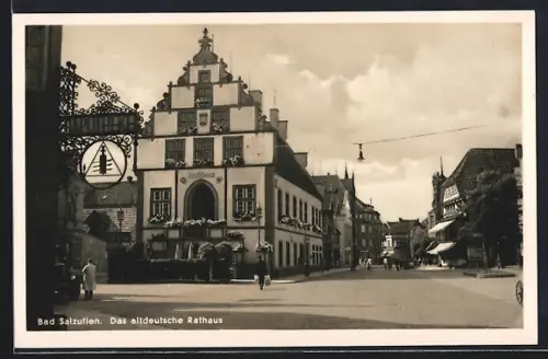 AK Bad Salzuflen, Altdeutsches Rathaus