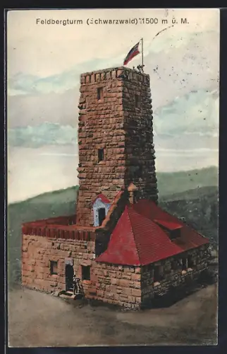 AK Feldberg /Schwarzwald, Feldbergturm