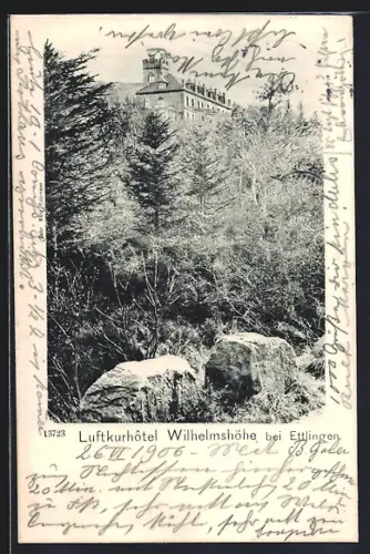 AK Ettlingen, Luftkurhotel Wilhelmshöhe
