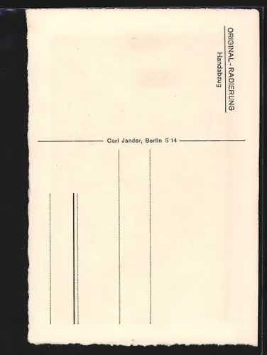 Künstler-AK Trier, Hauptmarkt