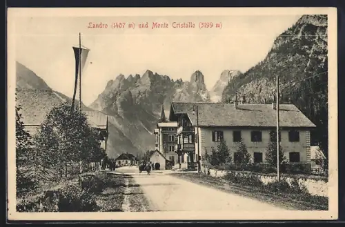 AK Landro, Teilansicht und Monte Cristallo