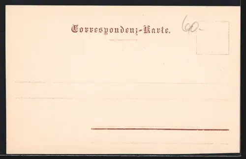 AK Landro, Strassenpartie mit Monte Cristallo im Hintergrund