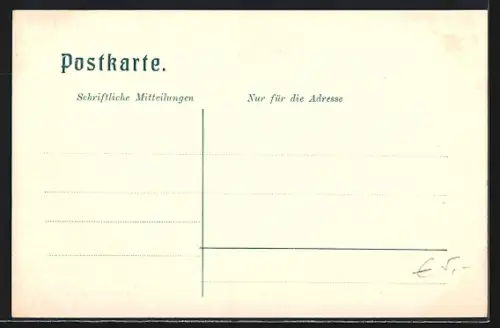 AK Landro, Blick in den Ort mit Monte Cristallo