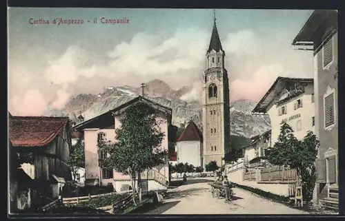 AK Cortina d'Ampezzo, il Campanile