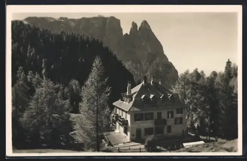 AK Siusi /Dolomiti, Hotel Frommer presso Siusi