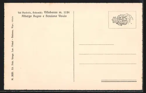 AK Villabassa, Albergo Bagno e Pensione Vivaio
