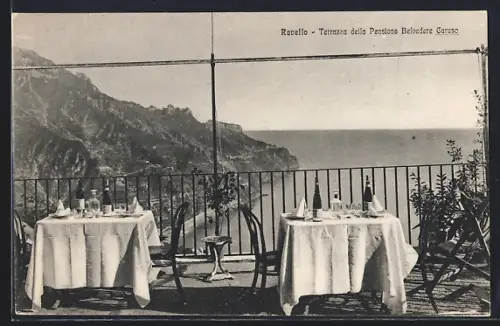 AK Ravello, Terrazza della Pensiona Belvedere Caruso