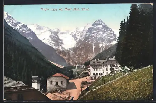 AK Trafoi /Tirol, Hotel Post