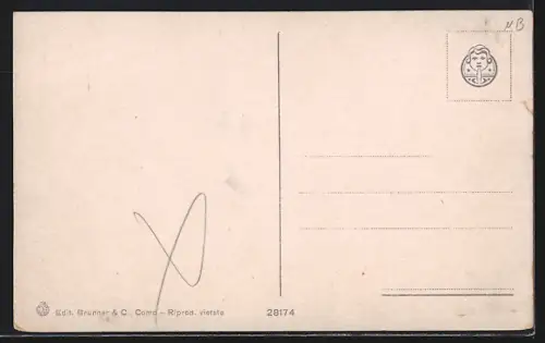 AK Isolabona, Strassenpartie mit Teilansicht