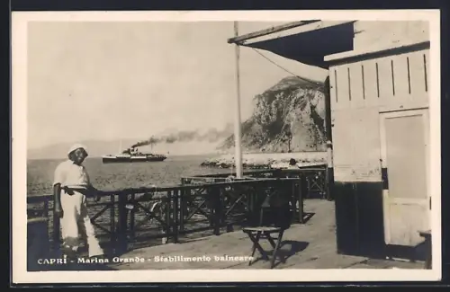 AK Capri, Marina Grande, Stabilimento balneare