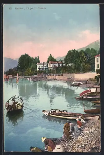 AK Tremezzina /Lago di Como, Azzano, Lavandaie