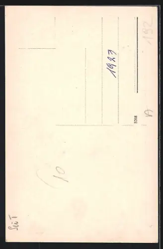 AK Colle Isarco /Brennero, Teilansicht mit Kirche und Bergpanorama aus der Vogelschau