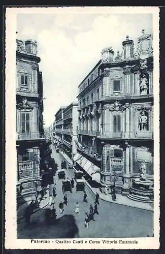 AK Palermo, Quattro Canti e Corso Vittorio Emanuele