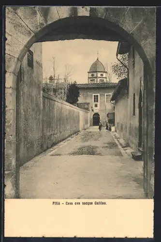 AK Pisa, Casa ove nacque Galileo