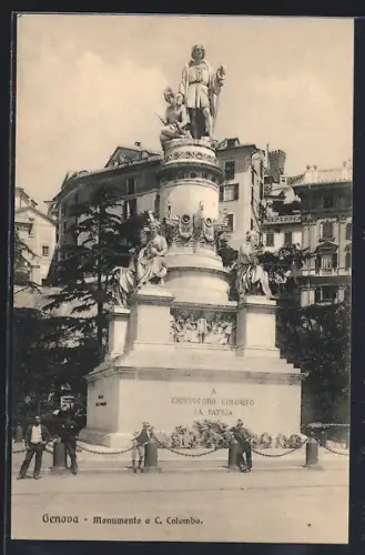 AK Genova, Monumento a C. Colombo