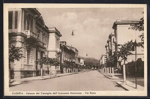 AK Caserta, Palazzo del Consiglio dell` Economia Nazionale, Via Roma