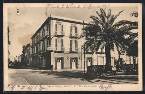 AK Viareggio, Hotel Eden, Viale Manin