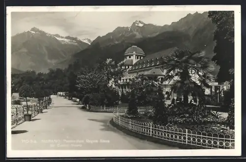 AK Merano, Passeggiata Regina Elena col Casino Nuovo