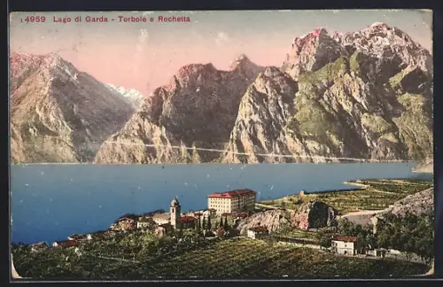 AK Torbole /Lago di Garda, Panorama e Rochetta