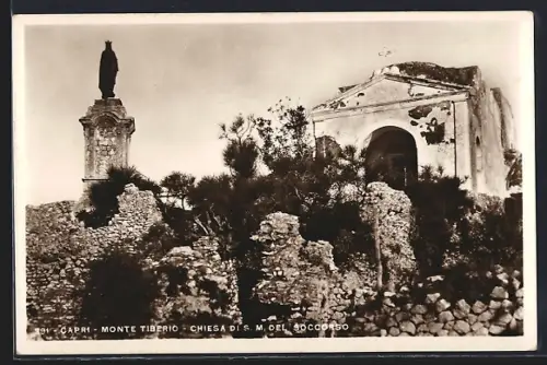AK Capri, Monte Tiberio, Chiesa di S. M. del Soccorso