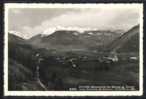 AK Stilfes /Brennerlinie, Ortsansicht gegen Norden