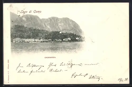 AK Cadenabbia /Lago di Como, Panorama