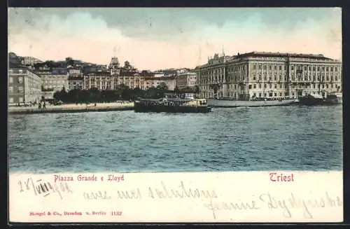 AK Trieste, Piazza Grande e Lloyd