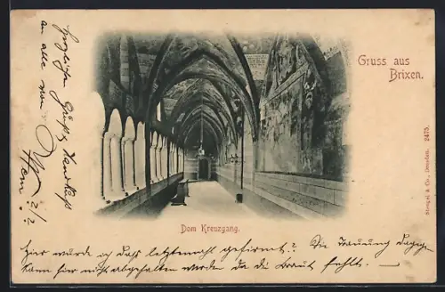 AK Brixen, Kreuzgang im Dom