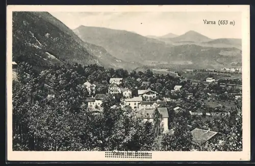 AK Vahrn bei Brixen, Ortsansicht aus der Vogelschau