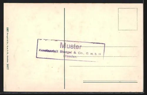 AK Brixen, Panorama mit Kirche