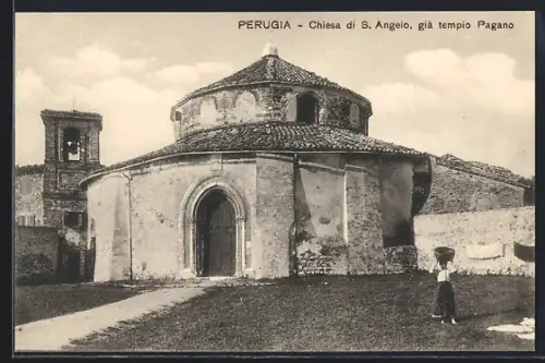 AK Perugia, Chiesa di S. Angelo, già tempio Pagano